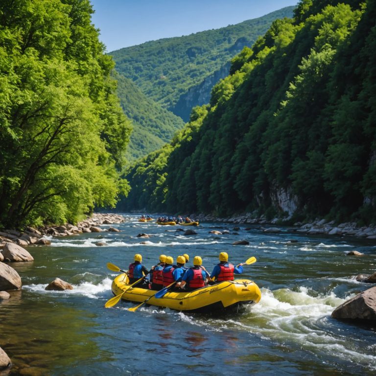 Top des Meilleures Destinations pour une Descente de l’Ardèche : Guide du Rafting et Canoë